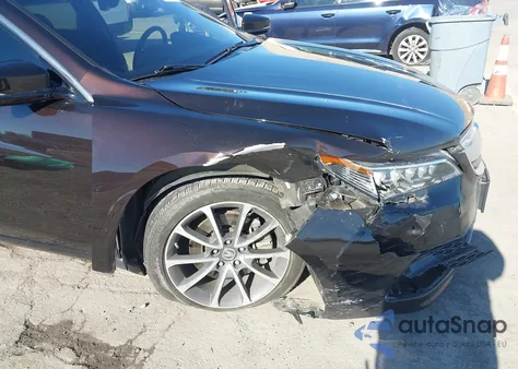 2015 Acura Tlx V6 Tech z USA, uszkodzony, nr VIN 19UUB2F56FA024396